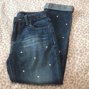 NWOT Gap Kids girls girlfriend jeans